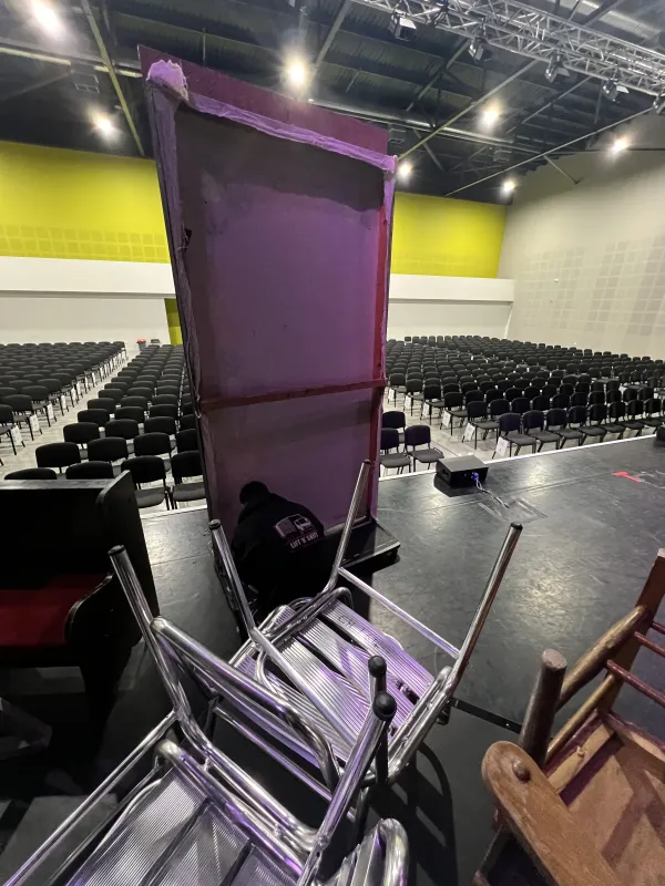 House move in progress